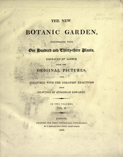 The new botanic garden