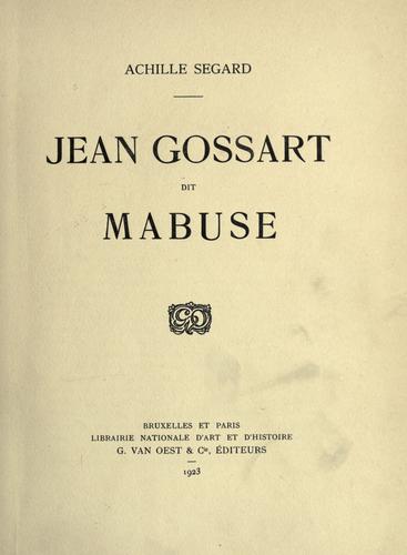 Jean Gossart dit Mabuse