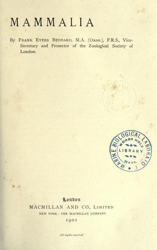 The Cambridge natural history