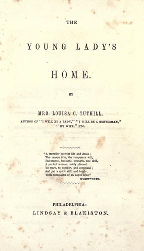 The young lady's home