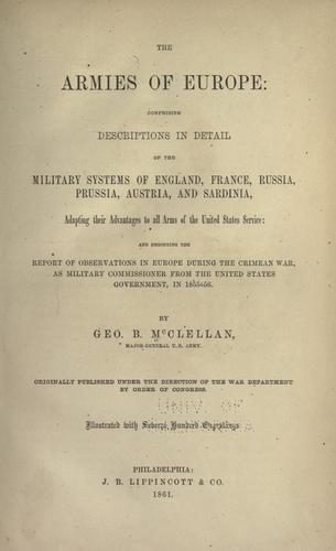 The armies of Europe