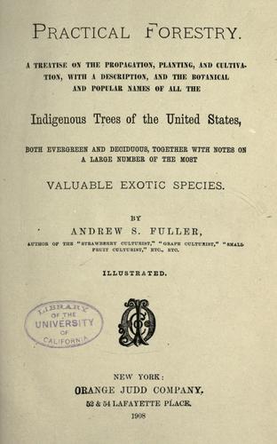Practical forestry