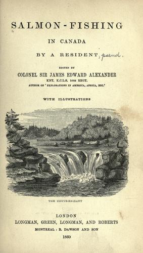 Salmon-fishing in Canada