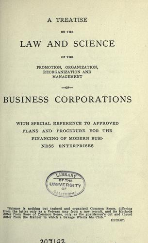 Commentary on the science of organization and business development
