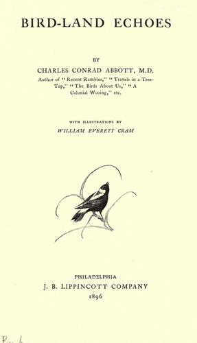 Bird-land echoes