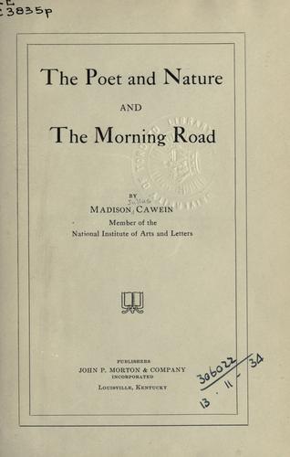 The poet and nature