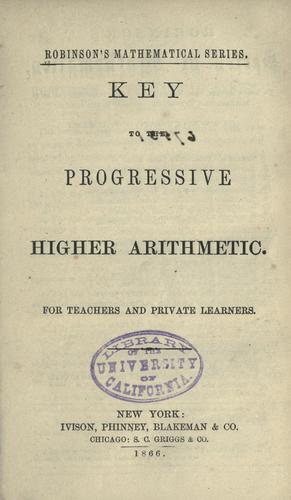 Key to the Progressive higher arithmetic