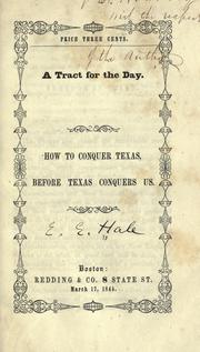 How to conquer Texas, before Texas conquers us