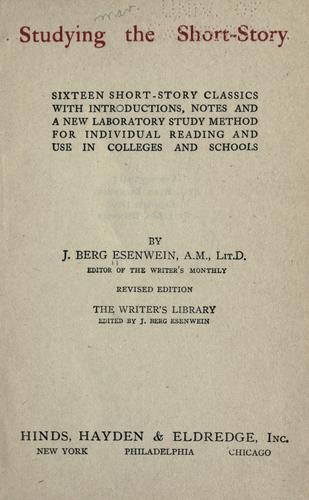 Studying the short-story