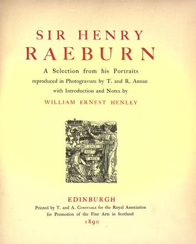 Sir Henry Raeburn