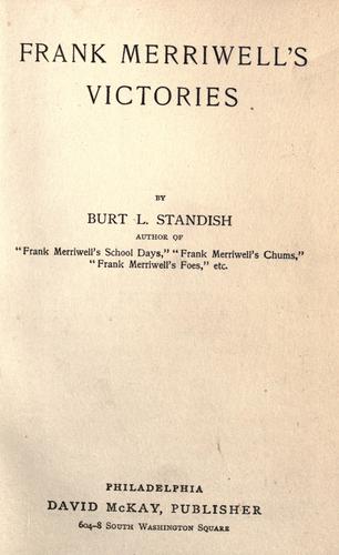 Frank Merriwell's victories
