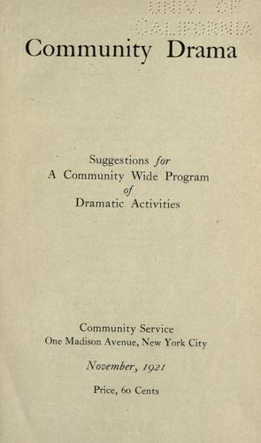 Community drama