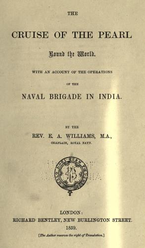 The cruise of the Pearl round the world