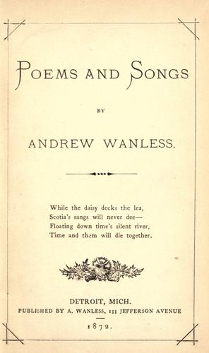 Poems and songs