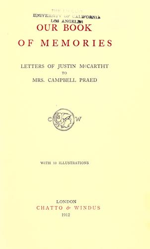 Our book of memories