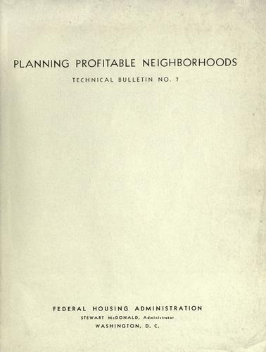 Planning profitable neighborhoods
