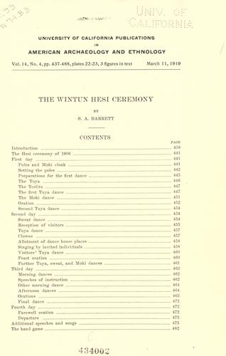 The Wintun Hesi ceremony
