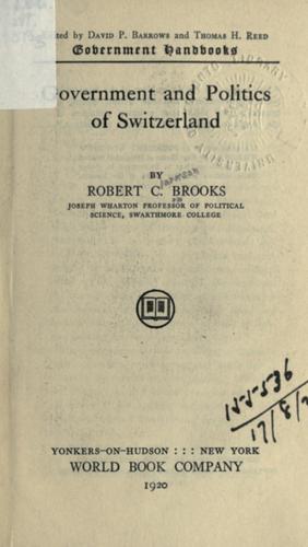 Government and politics of Switzerland