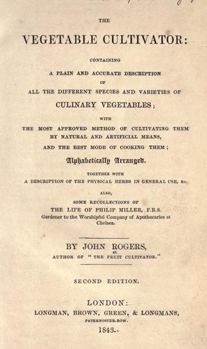 The vegetable cultivator