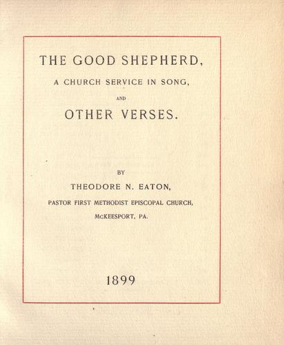 The good shepherd