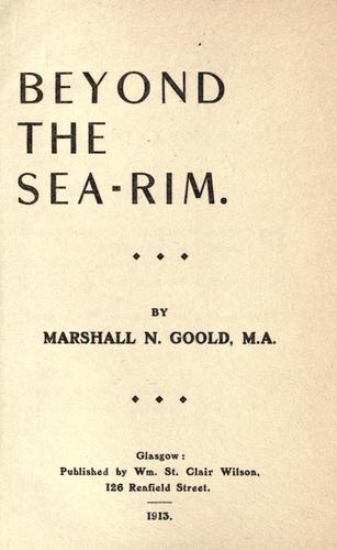 Beyond the sea-rim