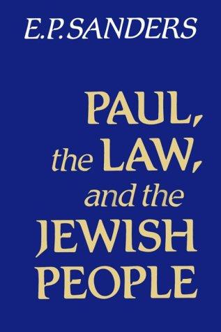 Paul the Law and the Jewish People
