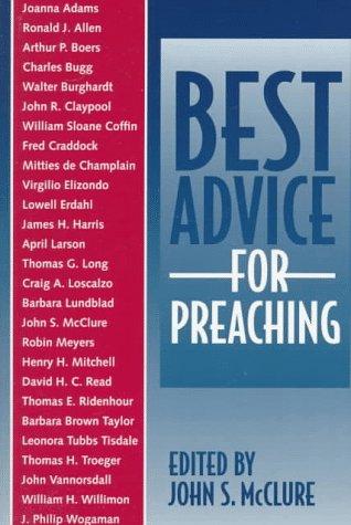 Best advice for preaching