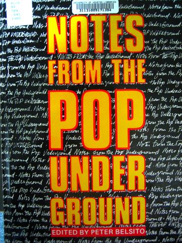 Notes from the pop underground