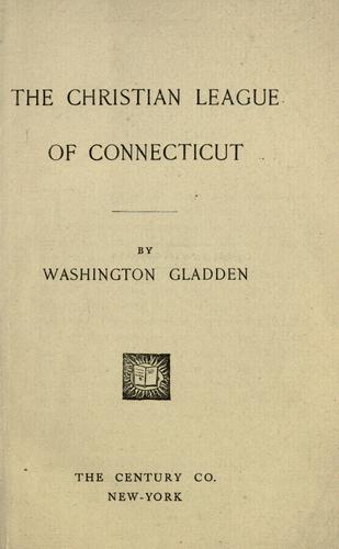 The Christian league of Connecticut