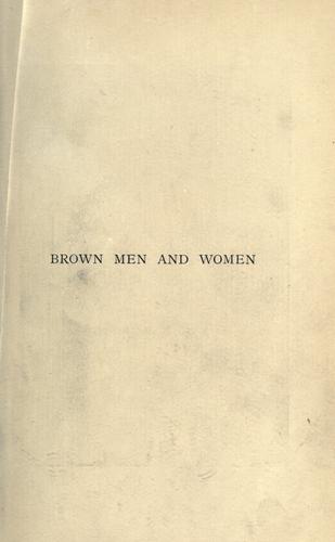 Brown men and women