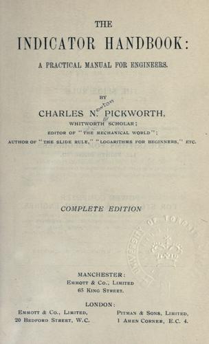 The indicator handbook