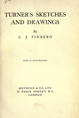 Turner's sketches and drawings