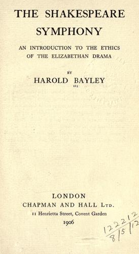 The Shakespeare symphony