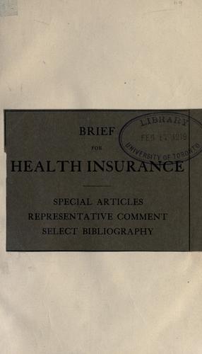 Brief for health insurance