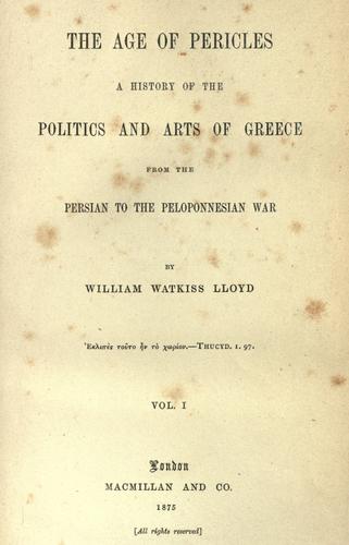The age of Pericles