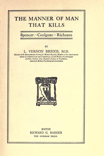 The manner of man that kills