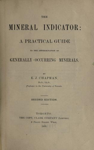 The mineral indicator