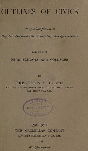 Outlines of civics