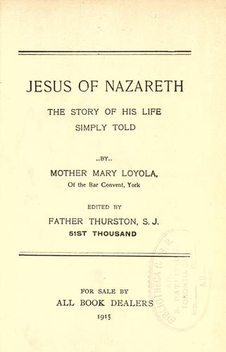 Jesus of Nazareth