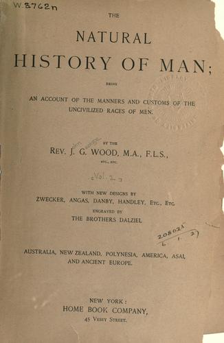 The natural history of man