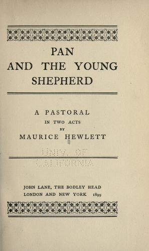 Pan and the young shepherd