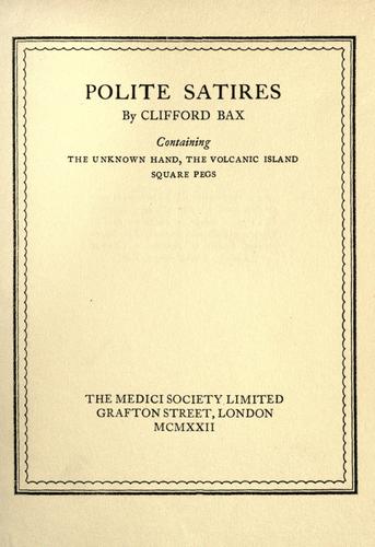Polite satires