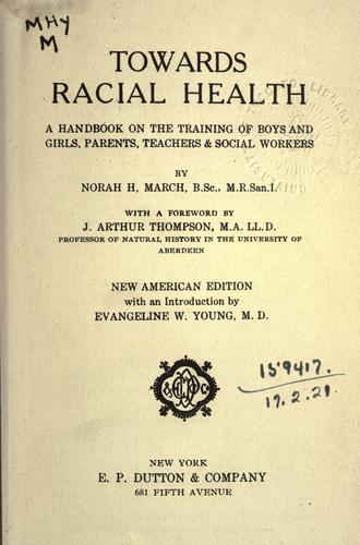 Towards racial health