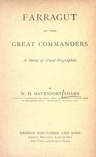 Farragut and other great commanders