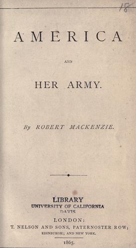 America and her army