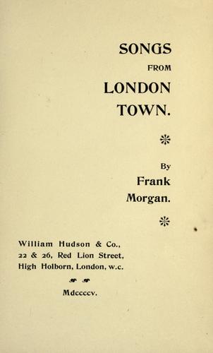 Songs from London town