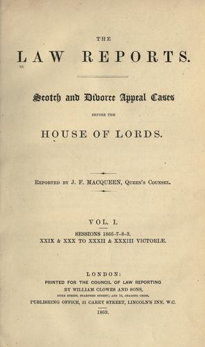 The Law reports