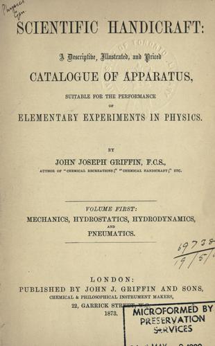 Scientific handicraft