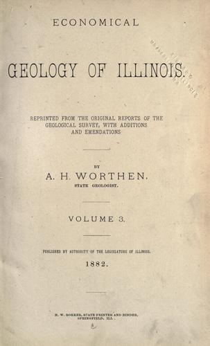 Economical geology of Illinois