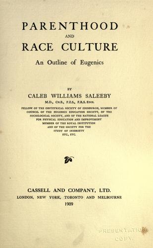 Parenthood and race culture